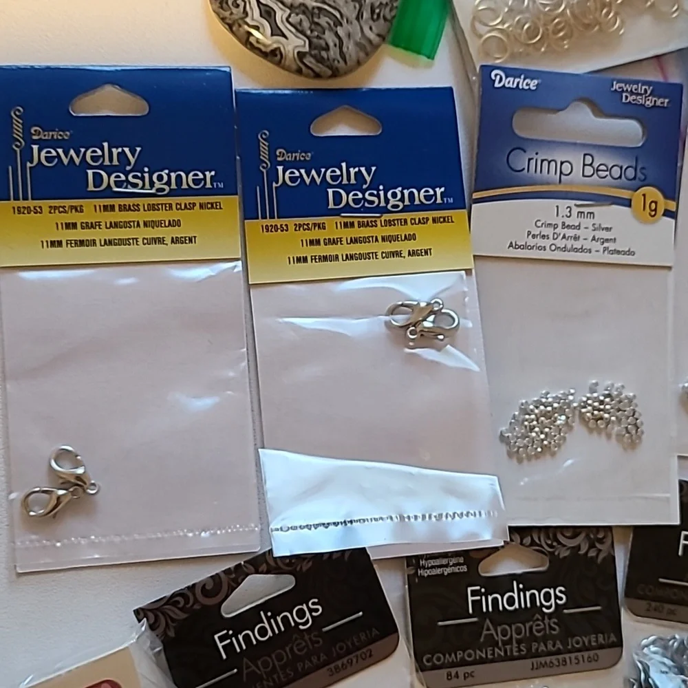 Bundle of Jewerly Making Findings & Misc.  Over 50 packages - Picture 14 of 16